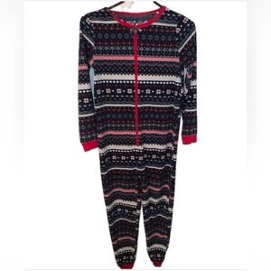 Source Unknown Kids Pajamas - Red and Black Pattern